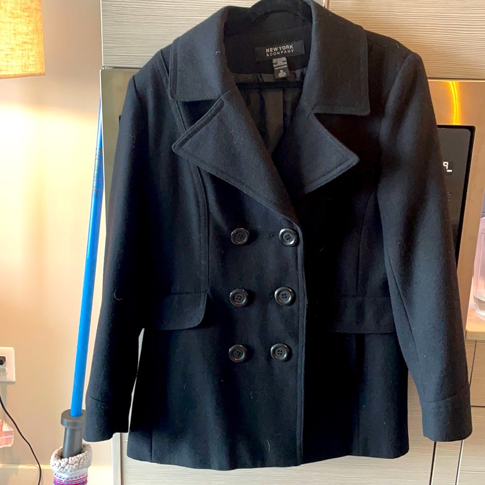 New York & co pea coat size 16